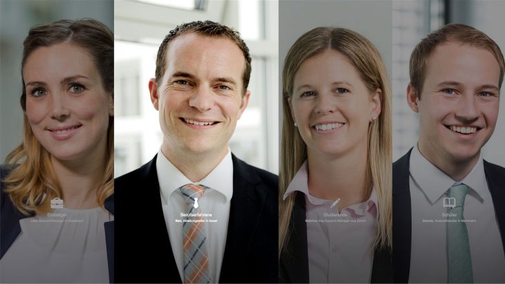 Splitscreen eines interaktiven Cinematic auf hayscareer.net