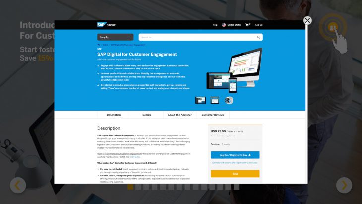 triggercode Kiosk-App - abgesicherter In-App-Browser