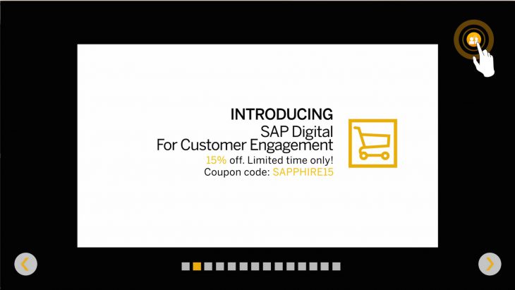 triggercode Kiosk-App - Folie mit Video